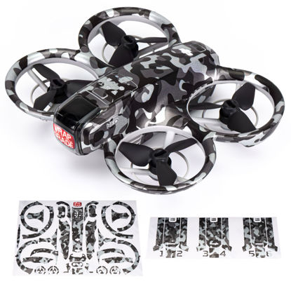Picture of WRAPGRADE Skin Sticker Compatible with DJI NEO Full Wrap (Grayish CAMO)
