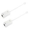 Picture of Uvital DSL Filter for Landline Phone, 2 Pack DSL Modem Phone Filter, RJ11 in-line DSL Filter for Interference Elimination and Static Noise Blocker (White)