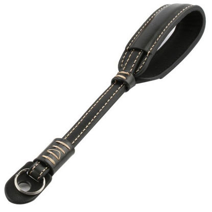 Picture of Bebaimis Camera Hand Strap,Leather Camera Wrist Strap for DSLR SLR Mirrorless,Camera Straps for Photographers,Black