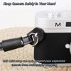 Picture of Bebaimis Camera Hand Strap,Leather Camera Wrist Strap for DSLR SLR Mirrorless,Camera Straps for Photographers,Black