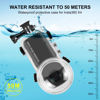 Picture of PULUZ 50m/164ft Dive Housing Case for Insta360 X4 Accessories Underwater Housing Cover Protective Case PC Shell, Underwater Photography Cameras for Insta360 x4 Waterproof Case