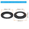 Picture of PATIKIL 34mm-49mm Metal Step Up Ring, Camera Lens Filter Adapter Ring Aluminum Filter Adapter Ring for Camera Lenses Hood, Black