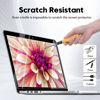 Picture of Removable Tempered Glass Screen Protector for Macbook Pro 13 inch (M1/M2 2016-2022) / Macbook Air 13 inch (M1 2018-2021), [GlasTR Slim] Bubble Free 9H for Macbook Pro 13.3" M2 2022 Screen Film