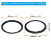 Picture of PATIKIL 86mm-95mm Metal Step Up Ring, Camera Lens Filter Adapter Ring Aluminum Filter Adapter Ring for Camera Lenses Hood, Black