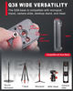 Picture of IFOOTAGE Quick Release Base Q38 Base,with Two Standard 3/8 Screw Holes,A 1/4" Convert Screw,Can Stall on Monopod,Camera Tripod,Slider