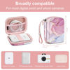 Picture of Fintie Protective Case for Canon Ivy Mini/Canon Ivy 2 Mini/Ivy CLIQ/Ivy CLIQ+/ Ivy CLIQ2/ Ivy CLIQ+2 Instant Camera Photo Printer - Shockproof Hard Shell Carrying Case, Dreamy Marble