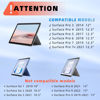 Picture of Qulose Surface Pro 7 Keyboard, Bluetooth Keyboard for Microsoft Surface Pro 7 Plus/Pro 7 /Pro 6/ Pro 5/ Pro 4 /Pro 3, Multi-Gesture Touchpad, 7 Color Backlight, Magnetic Detachable Keyboard