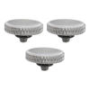 Picture of PATIKIL Camera Shutter Button, 3 Pack Soft Shutter Release Button Pure Copper Camera Button Knurled Suitable for Nikon for Fujifilm for Leica DSLR/SLR Camera, Gray