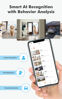Picture of Dzees 2K Security Cameras Wireless Outdoor, Battery Powered AI Motion Detection Spotlight Siren Alarm WiFi Surveillance Indoor Home Camera, Color Night Vision, 2 Way Audio, Local/Cloud IP66, 4 Pack