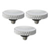 Picture of PATIKIL Camera Shutter Button, 3 Pack Soft Shutter Release Button Pure Copper Camera Button Knurled Suitable for Nikon for Fujifilm for Leica DSLR/SLR Camera, Silver