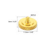 Picture of PATIKIL Camera Shutter Button, 3 Pack Soft Shutter Release Button Pure Copper Camera Button Knurled Suitable for Nikon for Fujifilm for Leica DSLR/SLR Camera, Golden