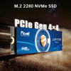 Picture of Fikwot FX991 M.2 SSD 1TB NVMe SSD M2 2280 PCIe Gen 4x4, Read Up to 7100MB/s, Internal Solid State Drive for PS5 Laptop Desktop 3D QLC NAND