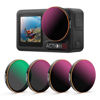 Picture of MINGVEN ND Filter for DJI Osmo Action 5 Pro, CPL + ND Filters Set Compatible with DJI Osmo Action 4 / Action 3 Accessories, 4 Pack (CPL, ND8, ND16, ND32)
