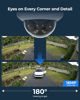 Picture of REOLINK Duo 3V PoE, 16MP UHD Dual-Lens PoE Security Camera with 180° Panoramic, Motion Track, Color Night Vision, Smart Detection, 2 Way Talk, IK10 Vandal-Proof, IP67 Weatherproof, No PT Supported