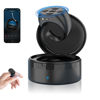 Picture of Fingertip Wireless Bluetooth Remote Control,TIK-to-k Remote Control APP Kindle Page Turner, Scrolling Rings Rechargeable Camera Video Recording Remote for Phones Tablets (Black)