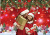 Picture of CYLYH 7x5ft Merry Christmas Backdrop Banner Red Christmas Snowman Banner Party Decorations Xmas Holiday Happy New Year Background Decor
