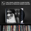 Picture of BIG FUDGE Vinyl Record Inner & Outer Sleeve Bundle - 12" x 25pcs High-Density Polypropylene Outer Sleeve Album Covers & 12" x 25pcs Archival Anti-Static Rice Paper LP Inner Sleeves