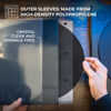 Picture of BIG FUDGE Vinyl Record Inner & Outer Sleeve Bundle - 12" x 25pcs High-Density Polypropylene Outer Sleeve Album Covers & 12" x 25pcs Archival Anti-Static Rice Paper LP Inner Sleeves