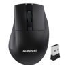 Picture of AUSDOM Wireless Mouse for Laptop - Computer Mouse with 2.4G USB Mini Receiver, 1600 DPI Optical Tracking, Cordless Portable Computer Mice for PC, Mac, Notebook, Black