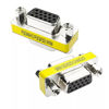 Picture of LuoQiuFa 2-Pack VGA SVGA HD15 Female to Female Mini Gender Changer Coupler Cable Adapter