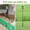 Picture of PrecisionMaster Golf Tripod & Monopod, Magnetic Golf Film Stick 52" Adjustable Aluminum, Golf Swing Training Aid Compatible with Magsafe iPhone Android Phones (4 Magnet)