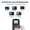 Picture of AFAITH Smart Wireless Remote Control for GoPro Hero 12/11/10/9/8/MAX Black, Rainproof WiFi Controller for GoPro Hero 12/11/10/9/8/MAX Black
