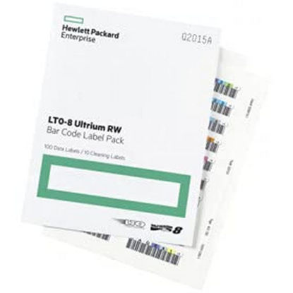 Picture of HPE LTO-8 30TB RW BAR Code Label Pack
