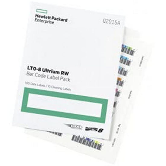 Picture of HPE LTO-8 30TB RW BAR Code Label Pack