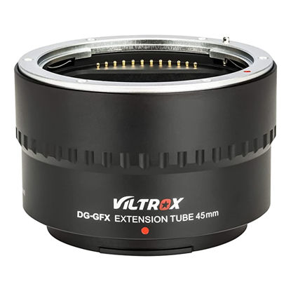 Picture of VILTROX Macro Extension Tube DG-GFX 45mm Auto-Focus Extender Tube Adapter Ring Compatible with Fuji G-Mount Medium Format Lens for G-Mount Fujifilm Camera GFX 50S/50R