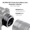 Picture of Viltrox DG-Z Macro Extension Tube Ring Set Support TTL and AE Compatible with Nikon Z Mount Mirroless Camera Z5/Zfc/Z50/Z6/Z6II/Z7/Z7II for Macro Photography