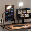 Picture of 2 Packs Video Conference Light for Computer, 15W LitONES Desk Light for Zoom Calls Meeting with C-Clamp & Metal Swing Arm, Podcast Lighting Kit with Remote, Memory & Timing CRI＞95