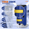 Picture of 100x-250x Mini Pocket Microscope for Kids Adults, Protable Handheld Microscope with 5 Microscope Slides, Phone Adapter, Miniscope Portable Microscope Kit for Kids Adults Science Lab Education, Blue