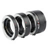 Picture of VILTROX DG-C Metal Mount Auto Focus Macro Extension Tube Set Adapter Ring (12mm+20mm+36mm) for Canon EF/EF-S Lens DSLR Camera