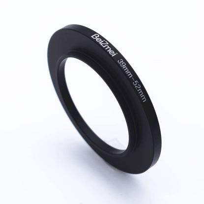 Picture of 39mm to 52mm Camera Filters Ring,Filters Ring Compatiable All Brands Ø39mm Lens to Ø52mm UV ND CPL Camera accessory.Made of CNC