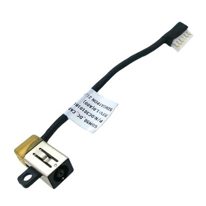 Picture of PHONSUN Replacement DC Power Jack Plug in Port Cable for Dell Inspiron 15 3510 3511 P112F Vostro 14 3401 3405 P132G P132G002 P132G003 CN-0231X7 0231X7 231X7 DC301018100 DC301017H00 GDM50_DC_Cable