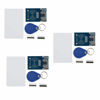 Picture of HiLetgo 3pcs RFID Kit - Mifare RC522 RF IC Card Sensor Module + S50 Blank Card + Key Ring for Arduino Raspberry Pi