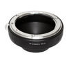 Picture of Fotasy Nikkor Lens to C Mount Adapter, F Mount Lens to 16mm Cine Mount Adapter, Compatible with Nikon F Mount Lens and Cine Movie Making System/C Mount CCTV Camera/C-Mount Microscope Cameras