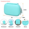 Picture of Elonbo Camera Carrying Case for KODAK Printomatic Digital Instant Print Camera, Portable Bluetooth Photo Printer Storage Holder Bag, Mesh Bag Fits Zink Photo Paper, MicroSD Card, USB Cable, Green