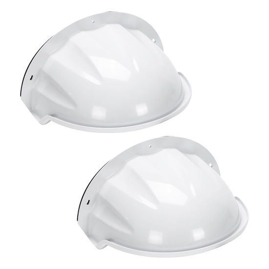 Picture of Augstci Universal CCTV Security Camera Sun Rain Shade Camera Cover Shield Safety Camera Protective Roof for CCTV Surveillance Outdoor Camera Hikvision/Nest/Ring/Arlo/Dome/Bullet,2pack