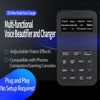 Picture of Voice Changer, Portable Sound Card Set, Equipped with a Converter and Headphones, can be Used to Change Voices and Sing, Suitable for Mobile Phones, Computers, Gaming, Live Streaming, and podcasts.