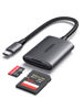 Picture of UGREEN USB C SD 4.0 Card Reader, UHS-II Micro SD Card Reader Memory Card Reader Fast for SD Micro SD SDXC SDHC UHS-II & UHS-I Cards for iPhone 16/15 Pro Max MacBook Laptop Tablet Smartphone Android