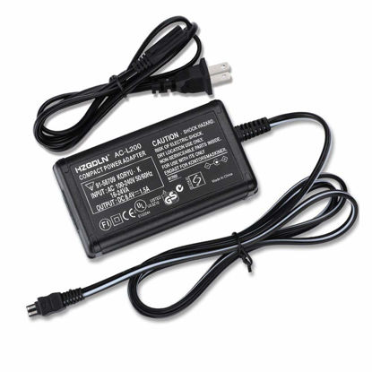 Picture of AC-L200C AC Adapter Compatible with Charger for Sony DCR-SR42, DCR-SR45, DCR-SR46, DCR-SR47, DCR-SR68, DCR-SX40, DCR-SX41, DCR-SX44, DCR-SX45, DCR-SX63, DCR-SX65, DCR-SX85