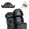 Picture of JJC Reversible Lens Hood Shade Protector for Canon PowerShot SX70 HS and SX60 HS Camera Replaces Canon LH-DC90