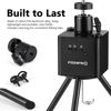 Picture of FishPRO Positioner for Underwater Fishing Camera - [Full-Aluminum] Tripod for Ice Fishing Camera Underwater, with 1/4" Tilt Mount, Remote & Manual Control, 2-Way 360° Rotating, Fit Ice Hole Max 9.5"