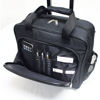 Picture of Preferred Nation Rolling Laptop Computer Case Wheeled Trolley Bag Fits 15.4" Laptop | TSA Approved Carry On, Locking Handles Skate Wheels. Black