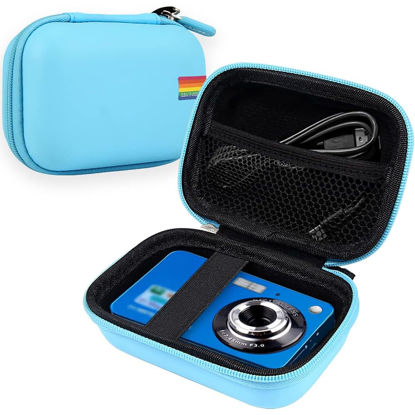 Picture of Leayjeen Digital Camera Case Compatible with AbergBest 21 Mega Pixels 2.7" LCD/Kodak Pixpro/Canon PowerShot ELPH 180/190/Sony DSCW800/DSCW830 Cameras for Travel (Case Only)