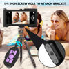 Picture of ShellBox Case Diving Case 3rd Gen for Samsung Galaxy/Phone Series, Universal Phones [4.9-6.9 Inch], Snorkeling 15m/50ft,with Compass,Bluetooth-Controlled(Black-Purple)