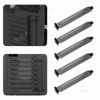 Picture of AUEAR, 10 Pack Black PCI Slot Cover Hard Steel Filter Blanking Plate with Screws