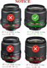 Picture of HB-69 Lens Hood Shade for Nikon AF-S(Not for AF-P) DX 18-55mm f/3.5-5.6GVR II(Not for G VR,Not for G EG II),52mm Digital Tulip Flower Lens Hood Black