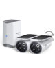 Picture of Baseus Solar Security Camera Wireless Outdoor, S1 Pro 2-Cam Kit, Forever Power with Auto Sunlight-Tracking System, Dual Camera with 3K Clarity, No Monthly Fee, 16TB Expandable Local Storage